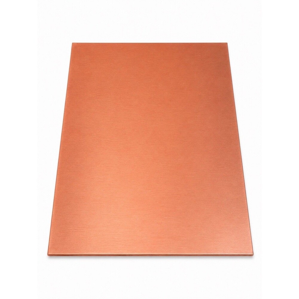 COPPER SHEET PLATE NEW 1/64 10"X9" 0.53mm Thick 110 ALLOY Pure 999 Blanks